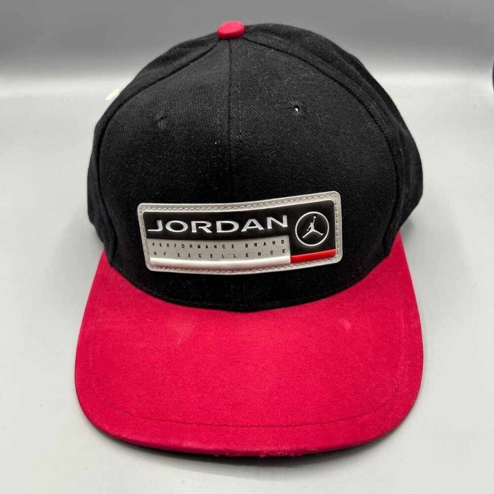 Air Jordan Hat Men Black Jumpman Strap Back Cap New